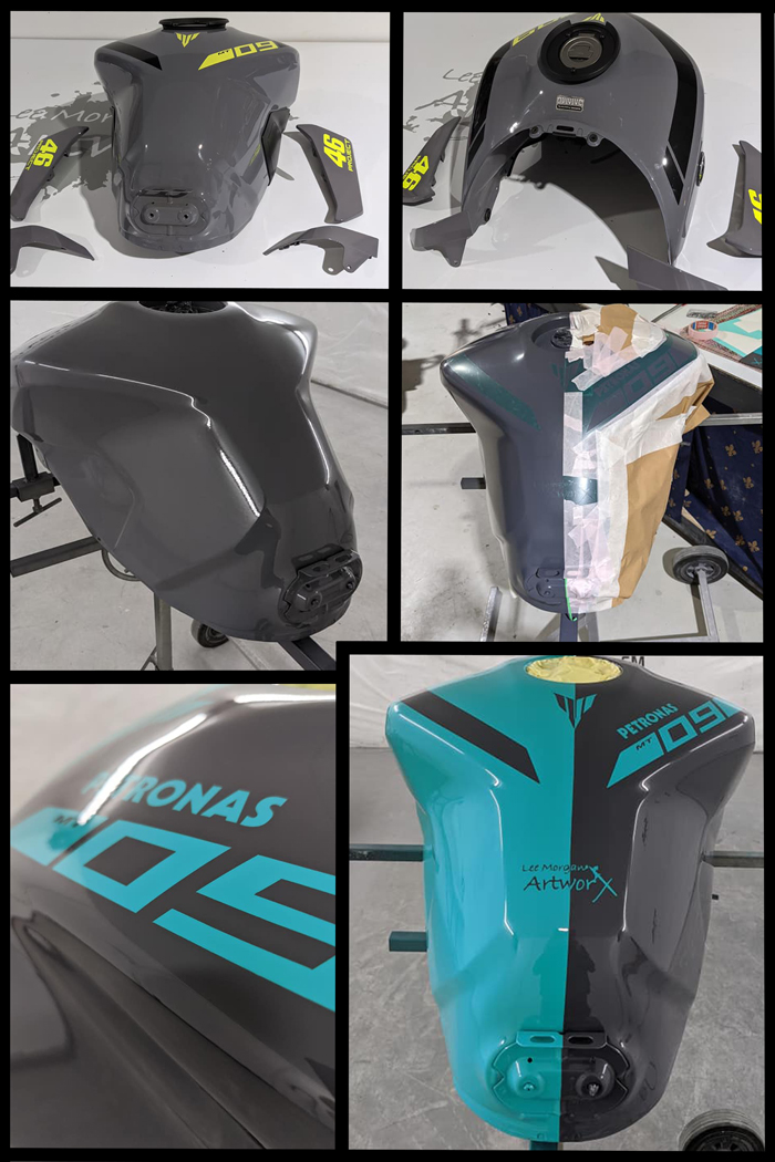 Petronas Custom Paint Job